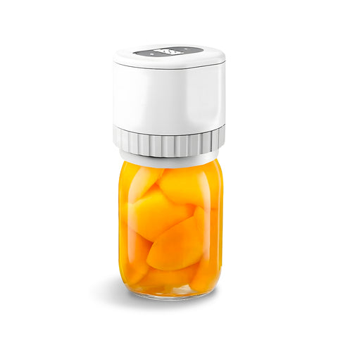 Rechargeable Vacuum Sealer for Glass Jars with Lids Included