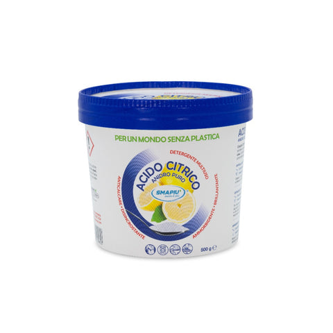 Pure Anhydrous Citric Acid 500g For Natural Cleaning, Washing Machines And DIY Cosmetics