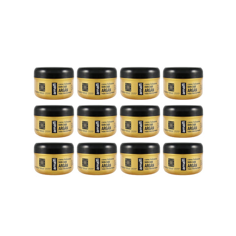 Set of 12 Argan Body and Hand Cream Bottles 200ml