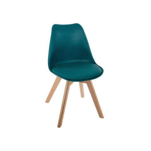 Dining Chair with Beech Wood Legs