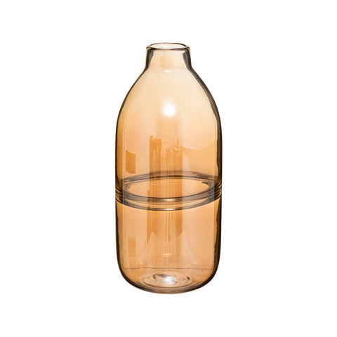 Amber Line glass vase H30cm