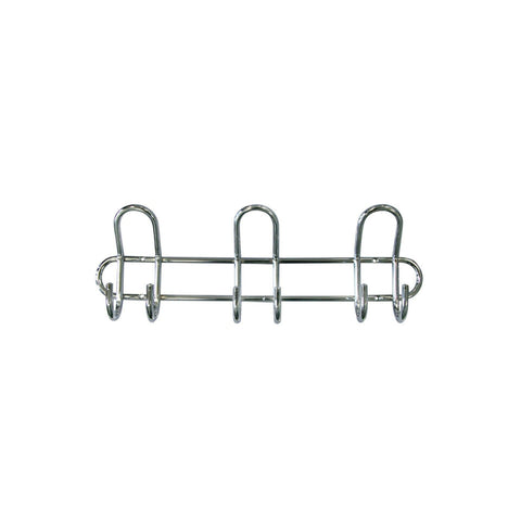 39cm Metal Coat Rack with 3 Hooks