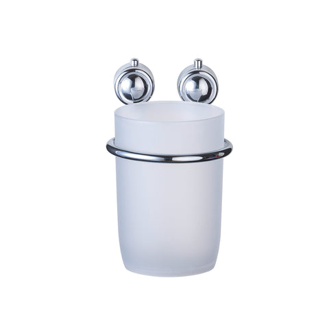Atlantik White Toothbrush Holder Cup
