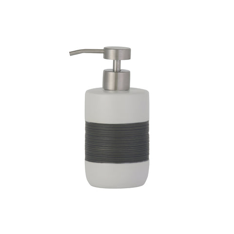 White and Gray Soap Dispenser