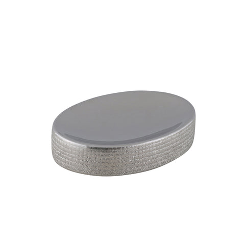 Hollywood Silver Bathroom Soap Dish