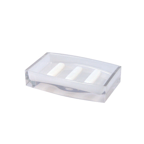 Priamos White Bathroom Soap Dish