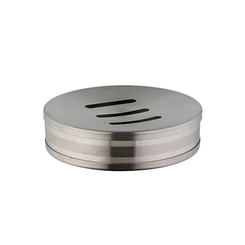 Santo Steel Soap Dish 11x3cm
