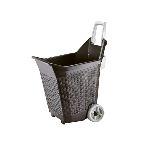 Wheelbarrow with Wheels and Handle Kart 76l