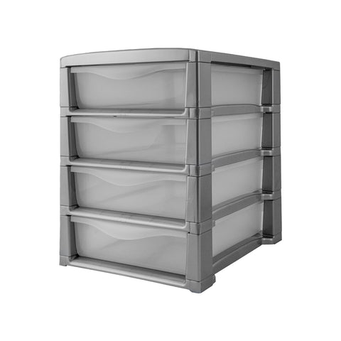 Spring Office 4-Drawer Unit Gray