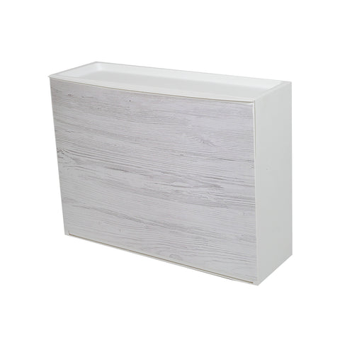 Iml Wood Wall-Mounted Shoe Cabinet 16x51,5x39cm White