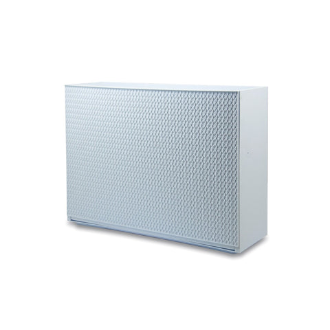 Intreccio Wall-Mounted Shoe Cabinet 16x51,5x39cm White