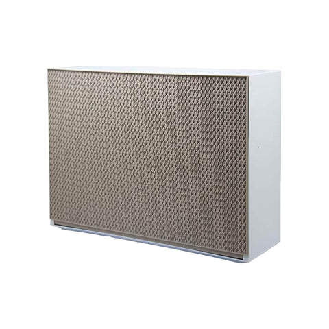 Intreccio Wall-Mounted Shoe Cabinet 16x51,5x39cm Dove Gray