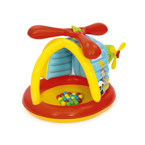 Inflatable Helicopter with Balls 155x102x91cm