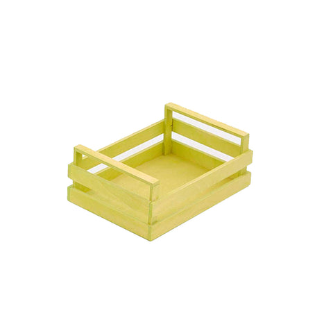Green L Crate 30x20x10cm