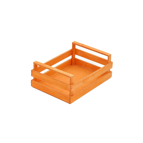 Orange XS crate 12x6x7cm
