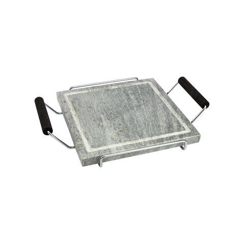 Rectangular Soapstone with Frame 16x20cm