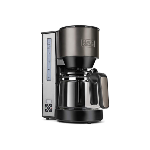 Coffee Maker With LCD Display For 10 Cups 870w