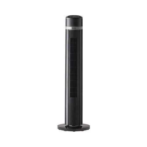Black Tower Fan With Remote Control 45w
