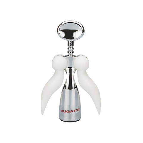 Lola White Corkscrew Bottle Opener