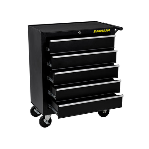 Workshop Trolley with 5 Drawers and Wheels