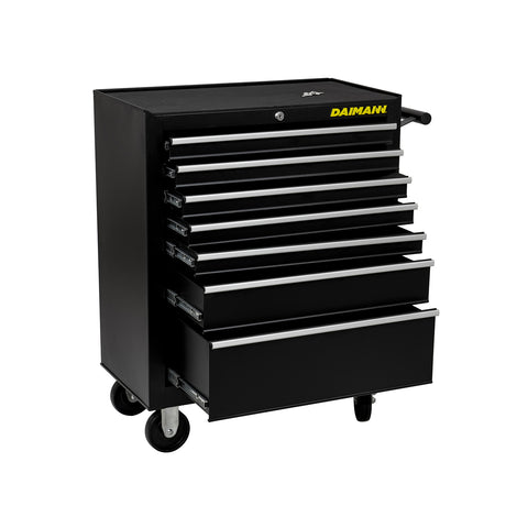 Workshop Trolley with 7 Drawers and Wheels