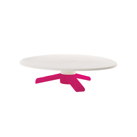 Plastic Cake Stand 24x6cm