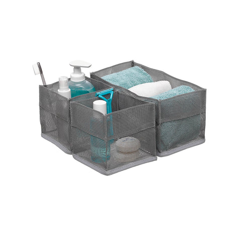 Set of 3 Round Mesh Organizers