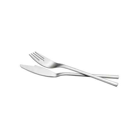 Set of 2 Stainless Steel Fish Serving Utensils