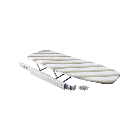 Foldable ironing board with pull-out slot for wardrobe 55x42,5x11cm
