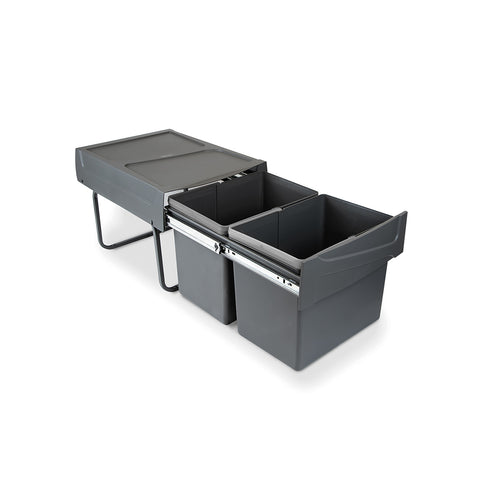 Double Pull-Out Recycling Bin 15l
