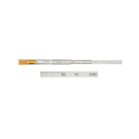 Set of 2 ball-bearing drawer slides with soft-close 4,5x45cm