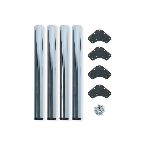 Set of 4 Adjustable Table Legs D. 60x830-850mm