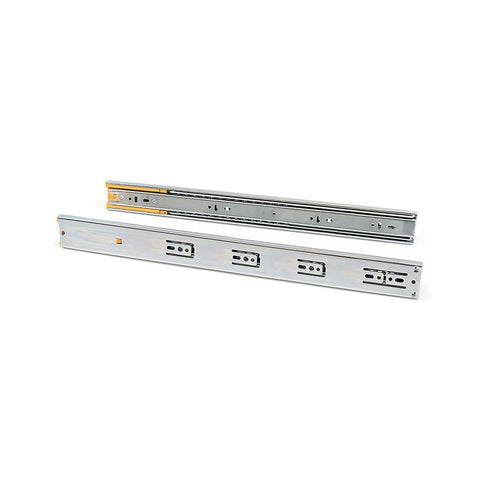 Set of 5 ball-bearing drawer slides 550mm