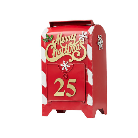 Christmas mailbox 27x20x45cm