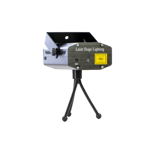 Indoor laser light projector