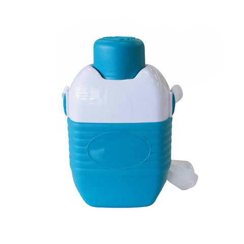 1l insulated water bottle with lid and strap