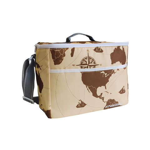13l Faboss Maps polyester insulated bag