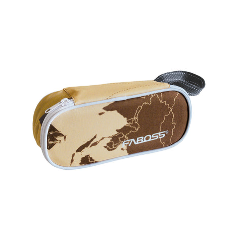 Faboss Maps polyester insulated pouch