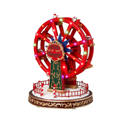 Christmas Ferris Wheel with Lights and Music