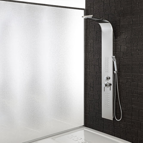 Miami chrome-plated steel shower column