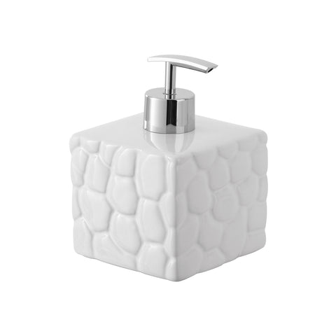 Stone-Effect Soap Dispenser