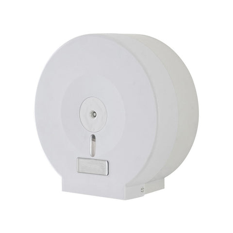 Wall-mounted toilet paper dispenser in ABS with key-lock opening