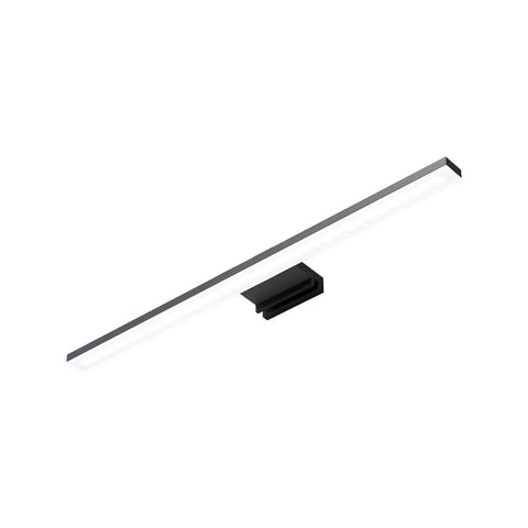 Universal 5W 4000K 30cm Matte Black ABS LED Mirror Light