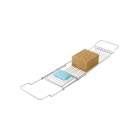 Extendable Bathtub Storage Shelf