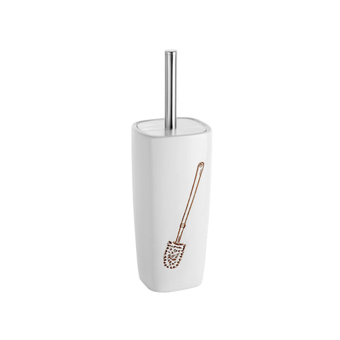 Tonga Ceramic Toilet Brush Holder