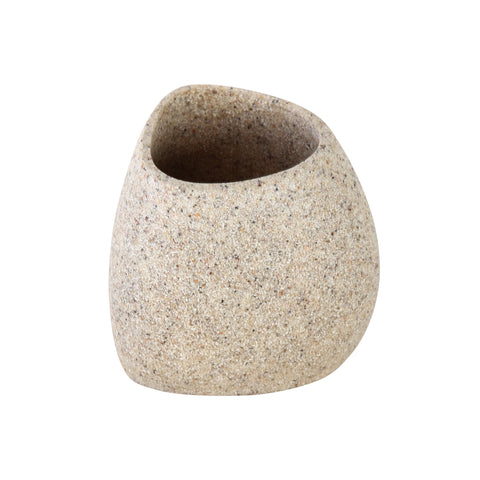 Stone-Effect Toothbrush Holder