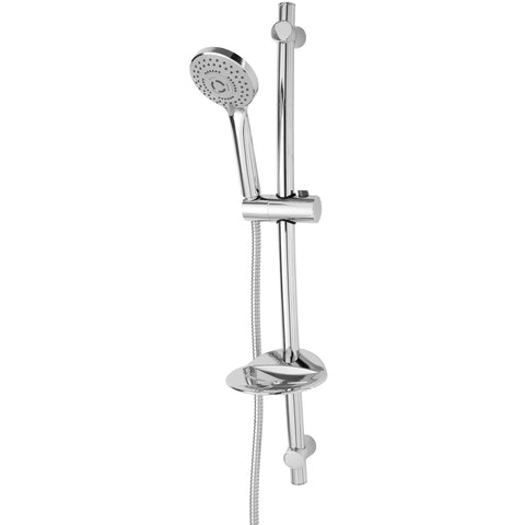 Curved Sliding Shower Rail with 5 Functions