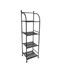 immagine-1-feridras-scaffale-portaoggetti-per-bagno-a-4-piani-in-metallo-nero-335x116x275cm-ean-8056471564567