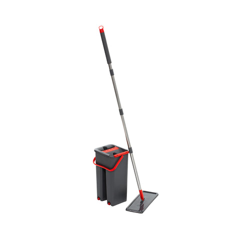 Fast Mop Set with Bucket, Floor Mop and 2 Mops 4L