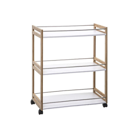 3-Tier Kitchen Cart 80x76x30cm